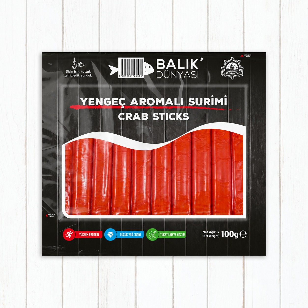 SURUMİ YENGEÇ ETİ 100 GR
